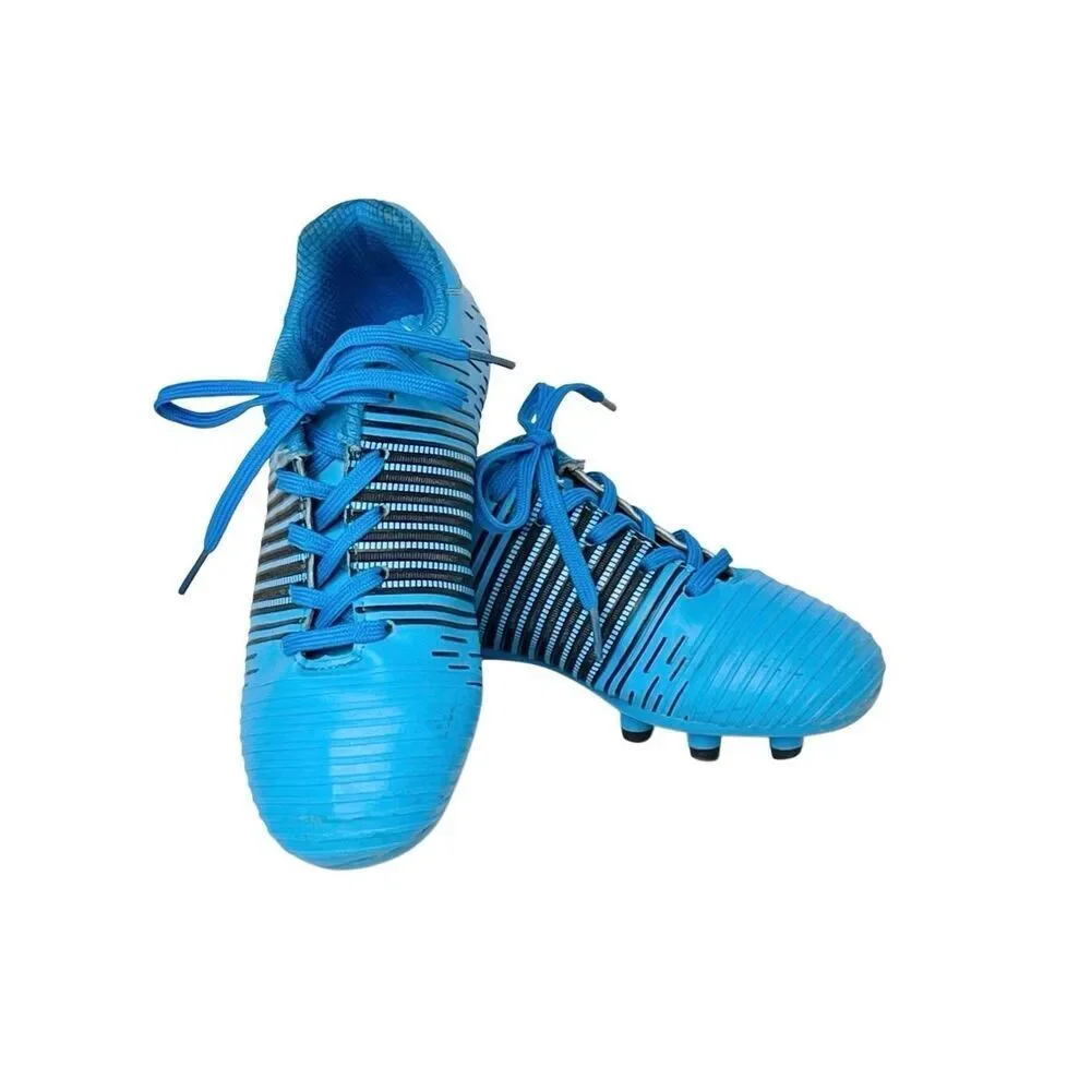 Starmex FG Firm Ground Soccer Cleats Shoes 13/31 Unisex Blue Kids Outdoor Sports